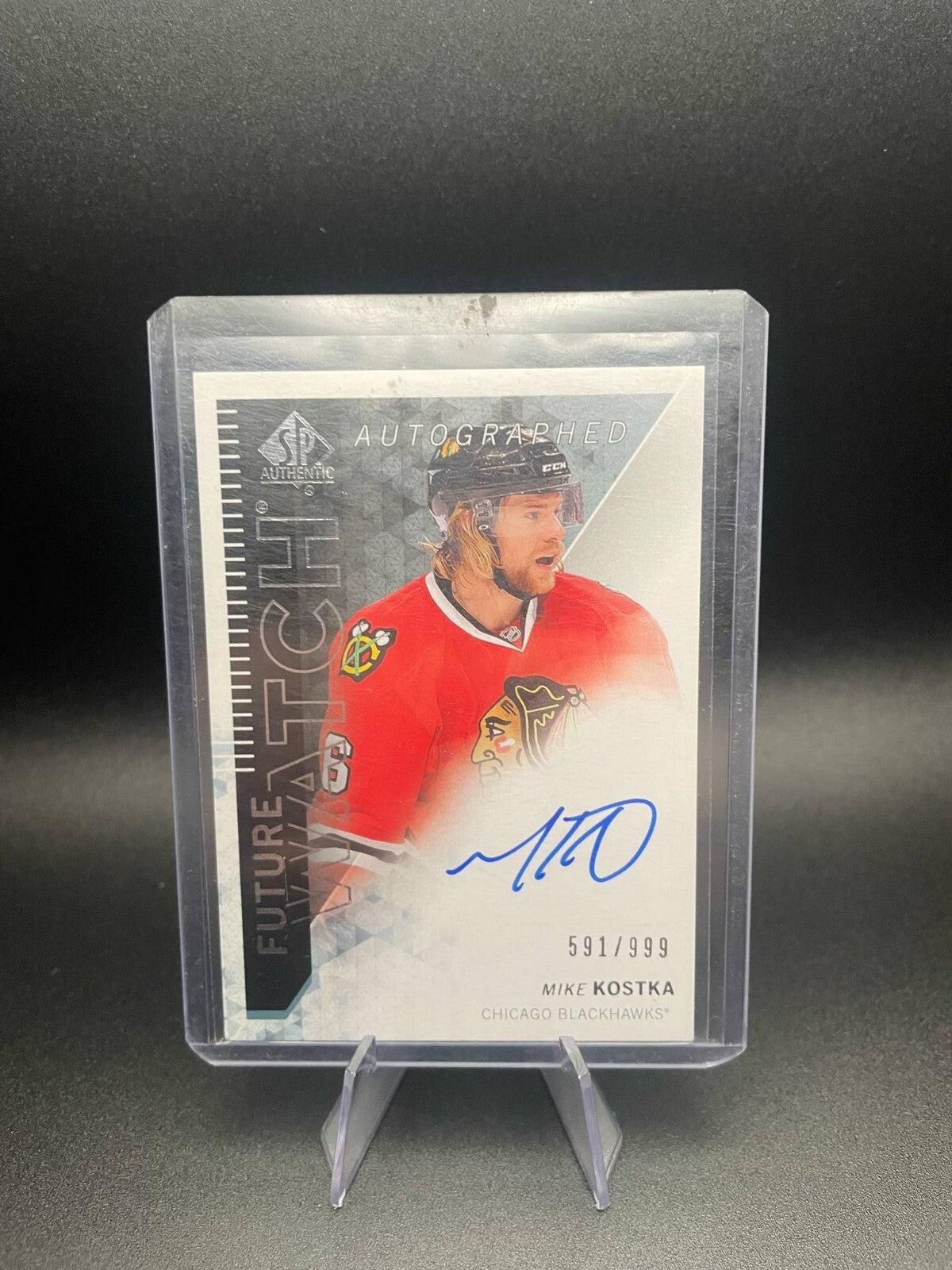2013-14 SP Authentic FUTURE WATCH #315 Mike Kostka RC CAR /999
