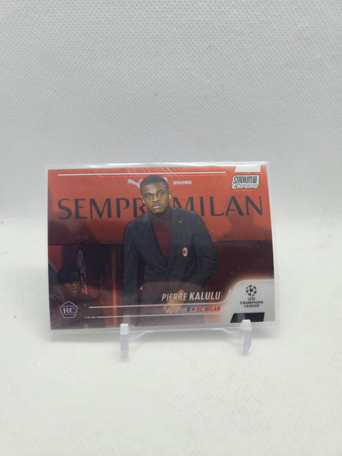 2021-22 TOPPS STADIUM CLUB CHROME PIERRE KALULU BASE ROOKIE CARD#20