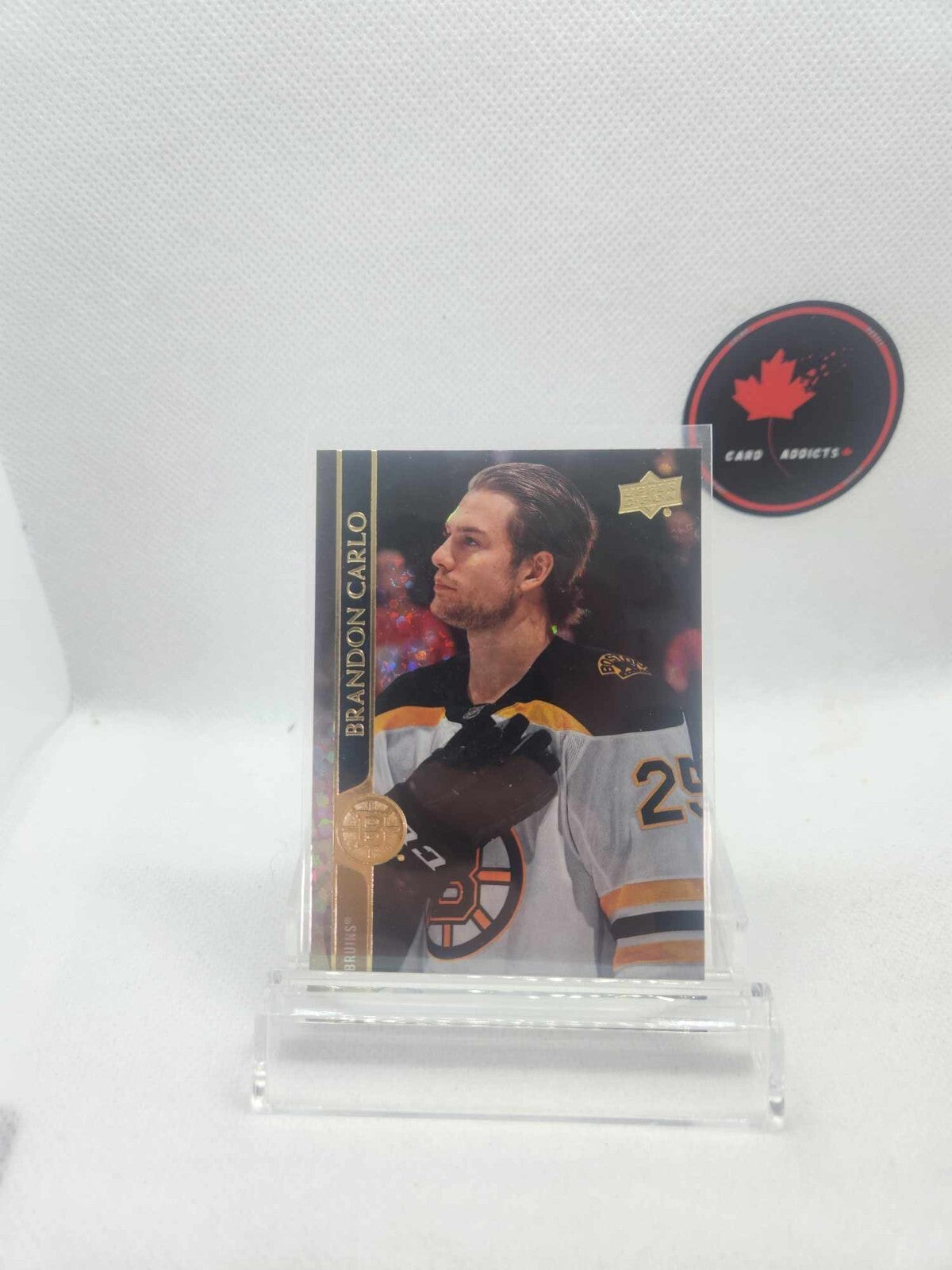 2020 Upper Deck Speckled Rainbow Brandon Carlo