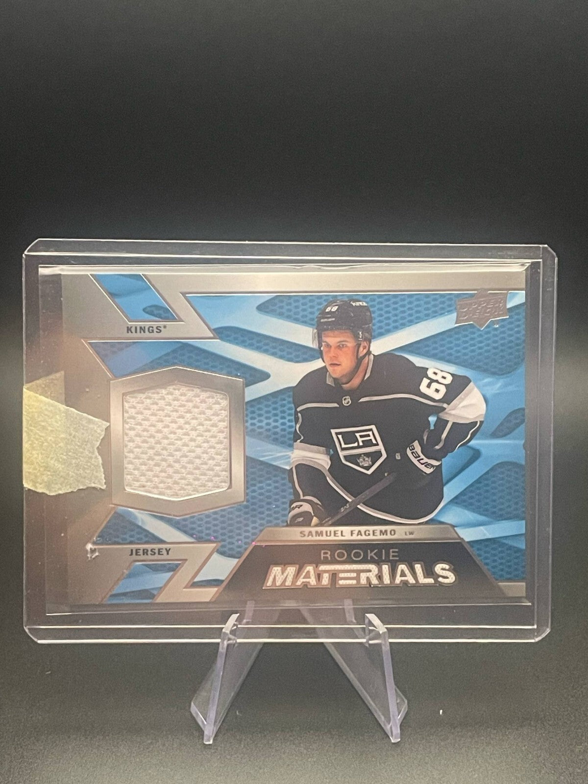 2022-2023 Upper Deck Series 2 Rookie Materials Samuel Fagemo RM-SF