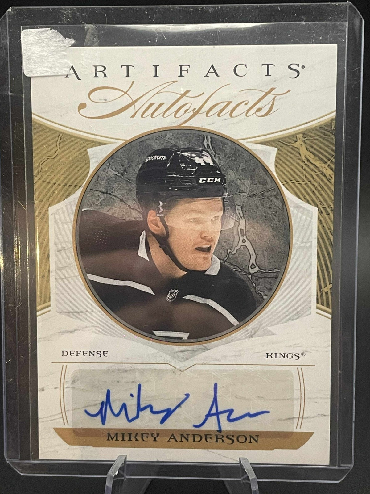 22/23 UPPER DECK ARTIFACTS AUTOFACTS AUTOGRAPH Mikey Anderson #AFMA
