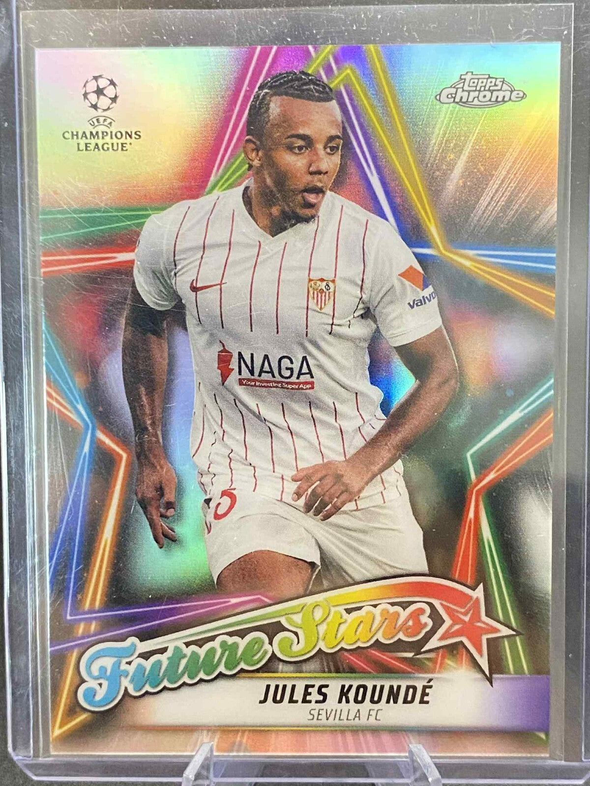 Jules Kounde Future Stars FS-11 2021-22 Topps Champions League UEFA