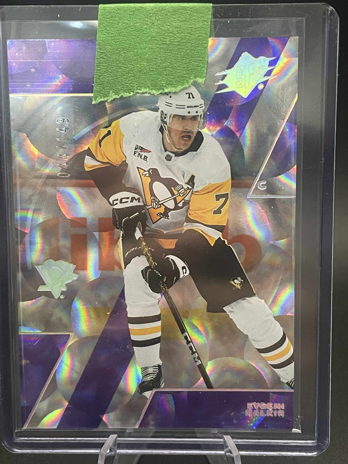 2023-24 SPx Purple Parallax /149 Evgeni Malkin #96
