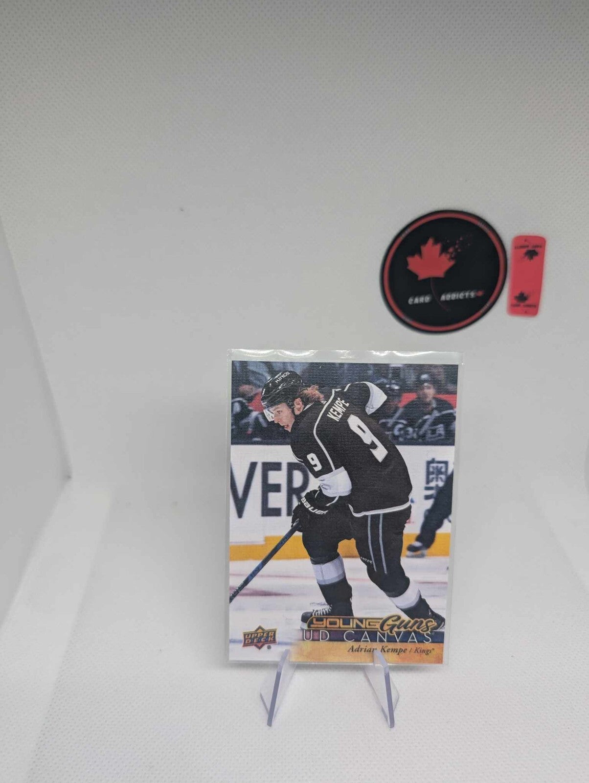 2017-18 Upper Deck Canvas Young Guns Adrian Kempe Rookie Card #C94