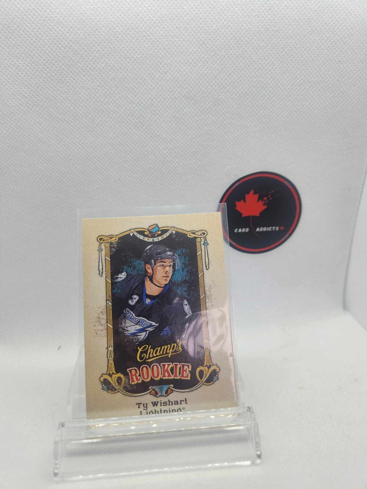 2008-09 UD Champs Rookie Ty Wishart #102 RC