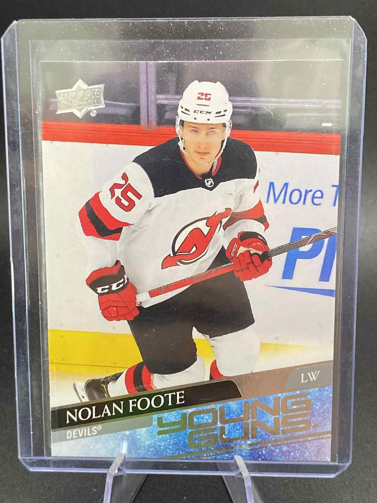 2020-21 Upper Deck Young Guns Rookie #729 Nolan Foote YG RC Devils