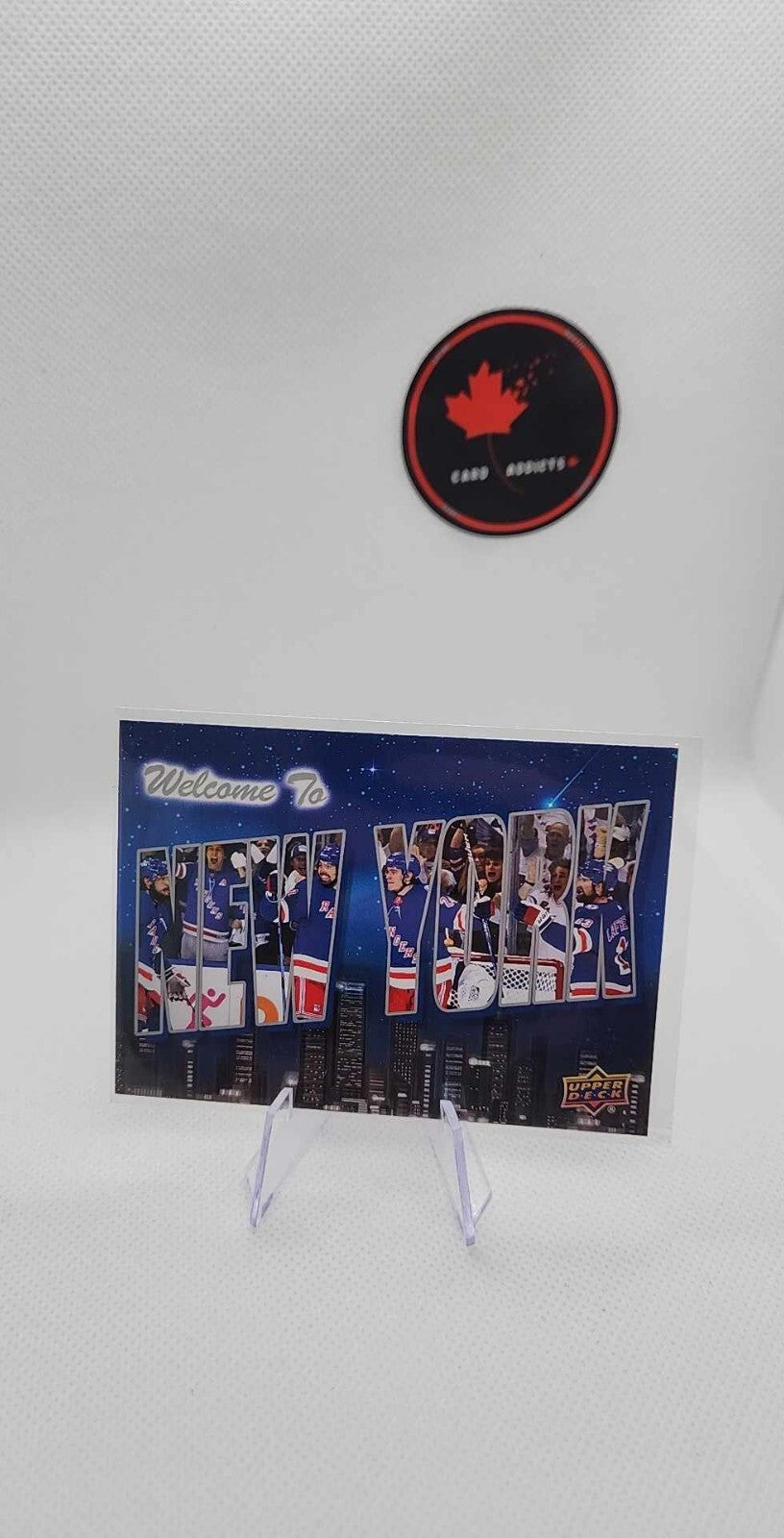 22-23 Upper Deck Welcome to New York Rangers WT-20