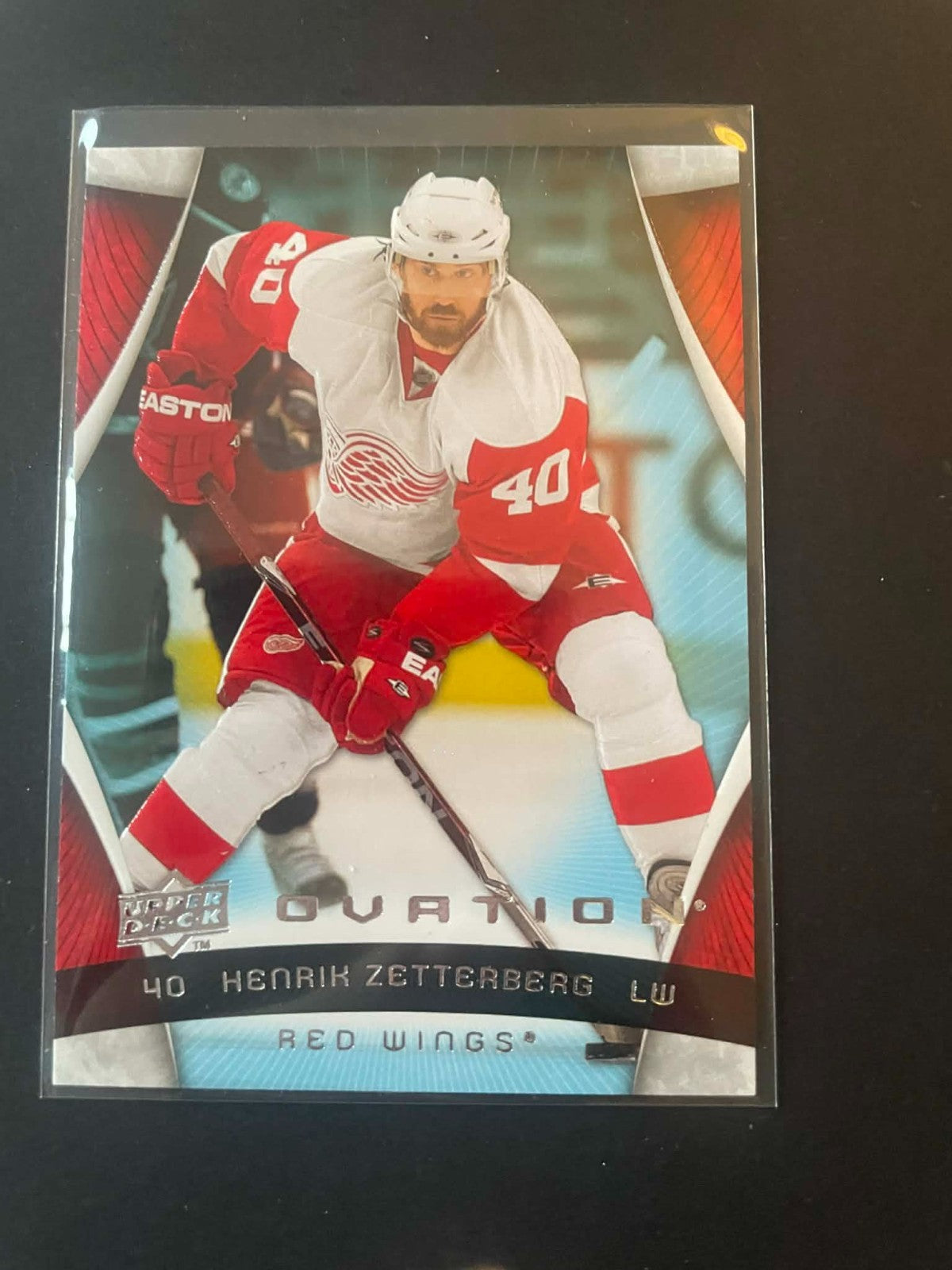 2009-10 Upper Deck Ovation Hockey 45 Henrik Zetterberg REF I
