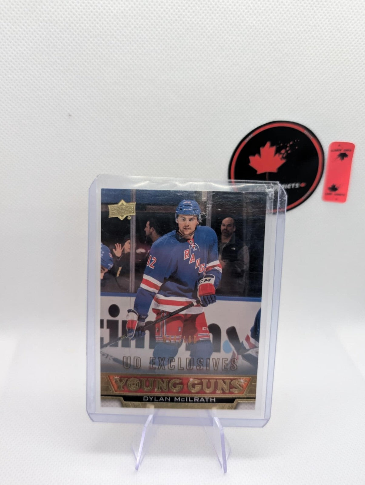 2013-14 Upper Deck Young Guns UD Exclusives /100 Dylan McIlrath #452 Rookie RC