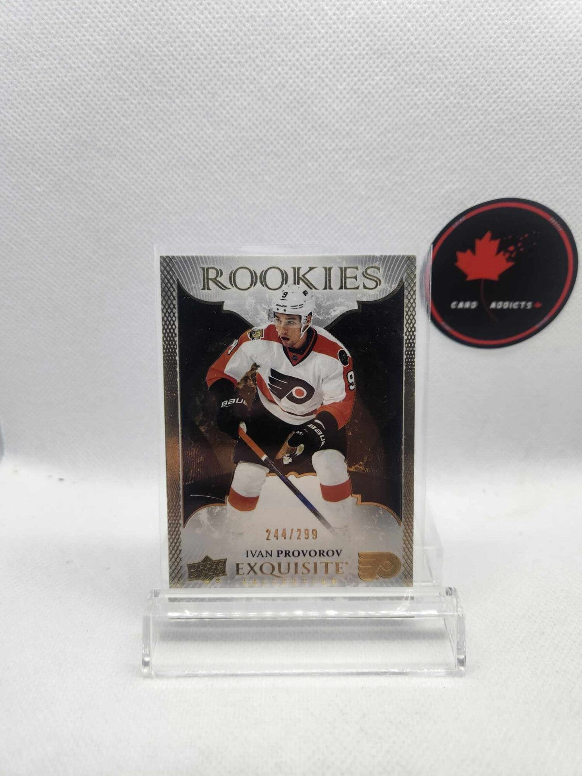 2016-17 Exquisite Collection Gold Rookies #R6 Ivan Provorov/299