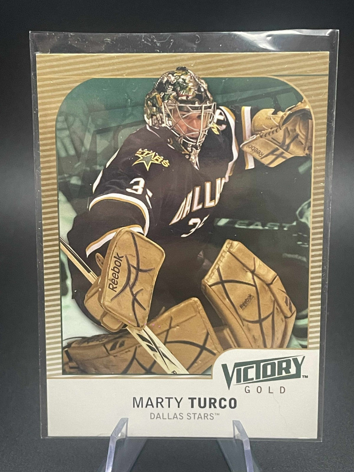 2009-10 Upper Deck Victory Gold Marty Turco Dallas Stars REF I