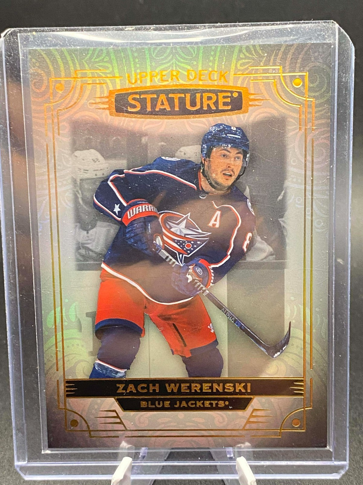 2022-23 Upper Deck Stature Zach Werenski #27 Columbus Blue Jackets