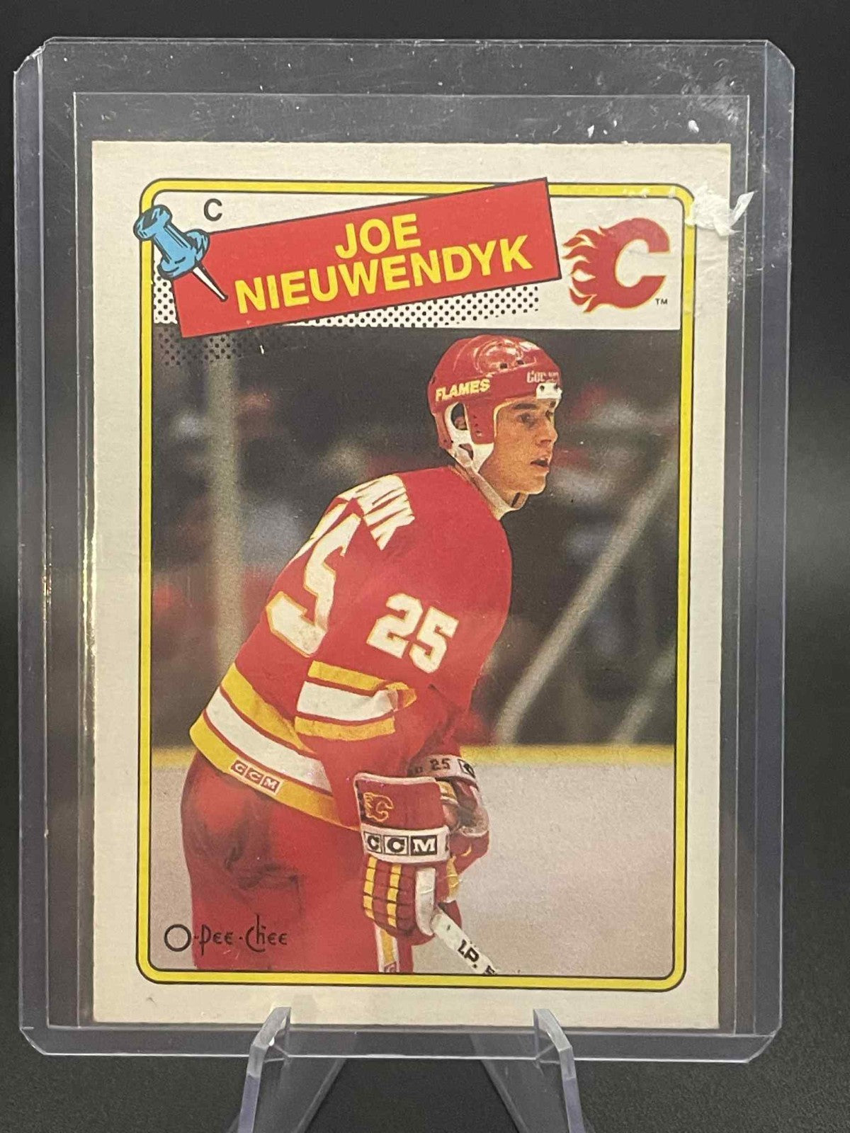 Joe Nieuwendyk 1988 O-PEE-CHEE Rookie 16 Calgary Flames