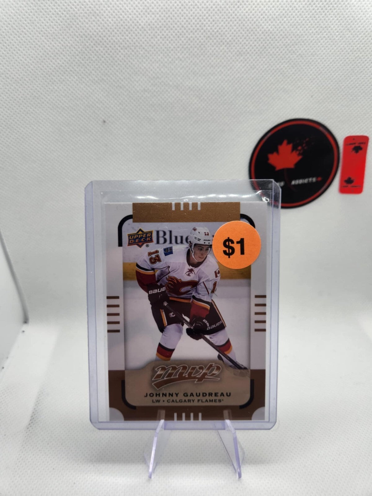 2015-16 Upper Deck MVP Johnny Gaudreau #118 Flames