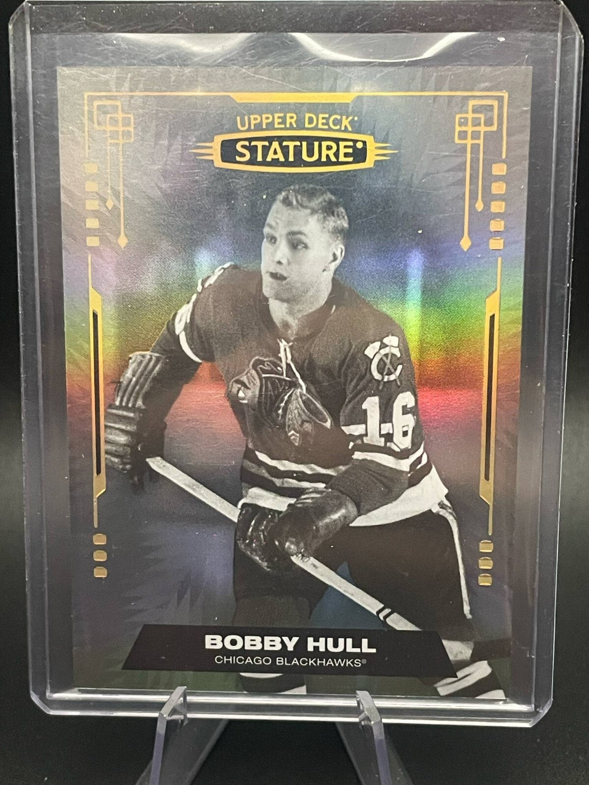 2021-22 Upper Deck Stature #1 Bobby Hull