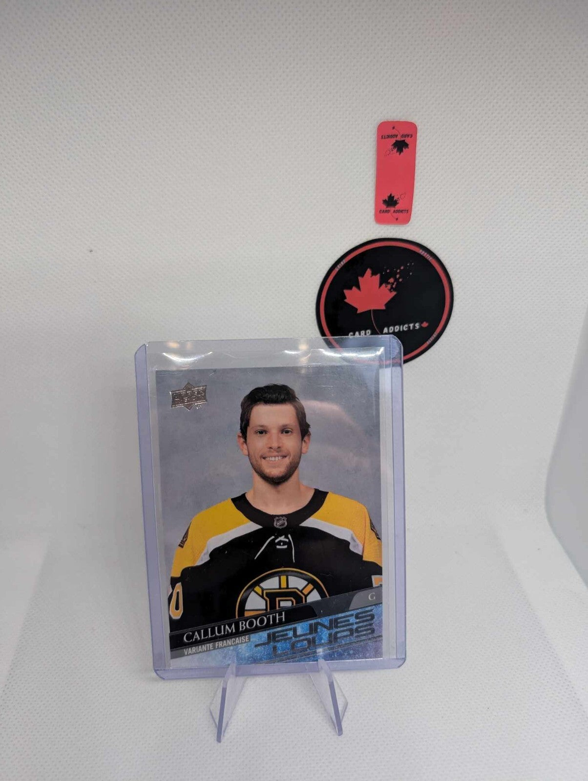 704 Callum Booth Jeunes Loups Upper Deck 2020-2021 Bruins