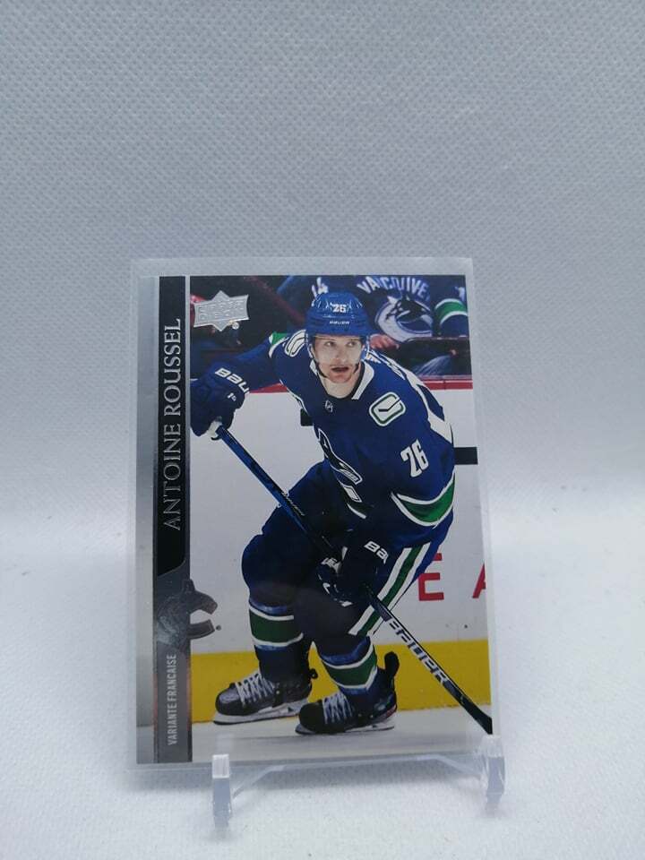 2020-21 Ud Base French Variation Antoine Roussel