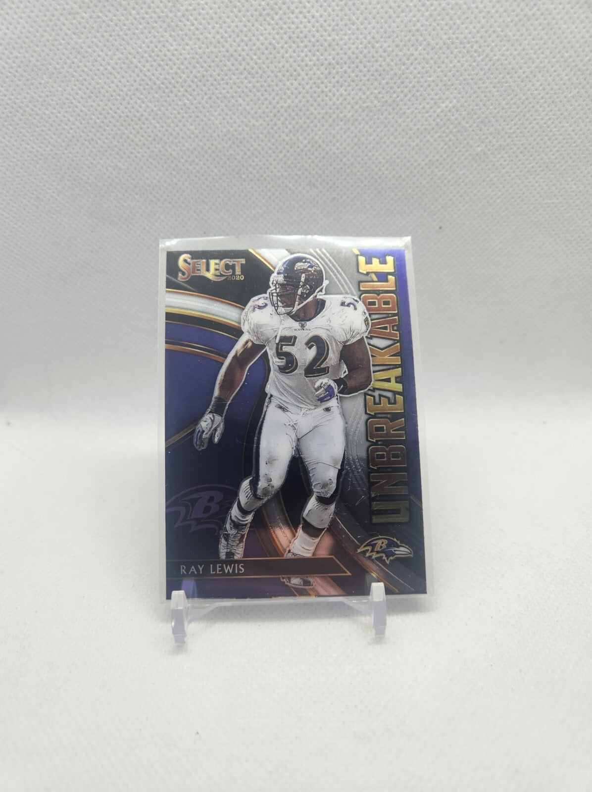 2020 Panini Select RAY LEWIS Unbreakable insert #U14 Baltimore Ravens