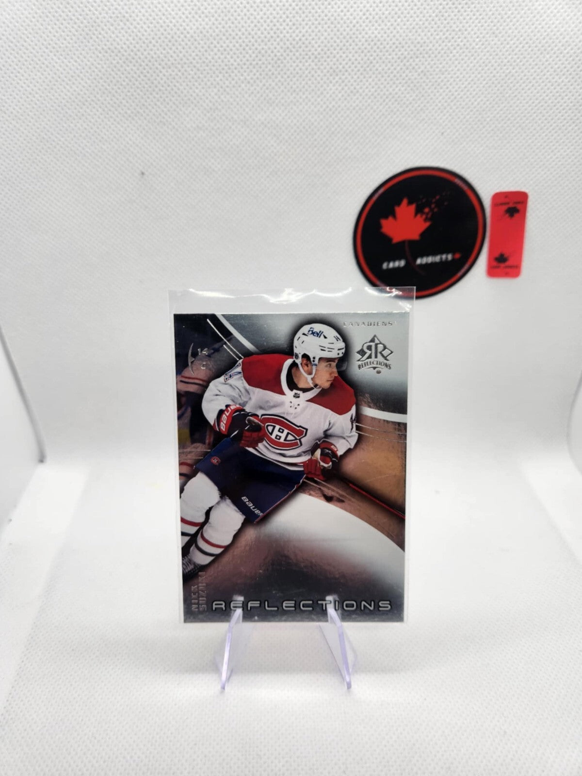 2020-21 Upper Deck Extended Series NICK SUZUKI REFLECTIONS INSERT #23 MONTREAL