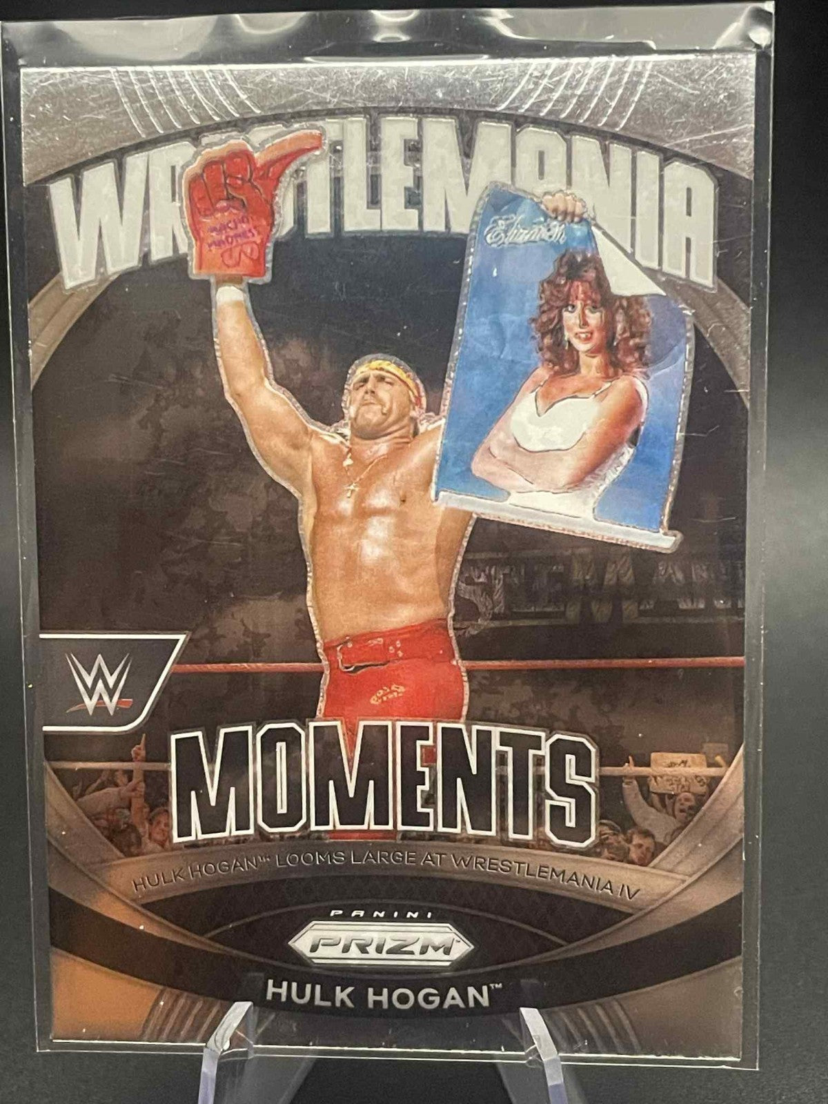 Hulk Hogan 2024 Prizm WWE - WrestleMania Moments #21