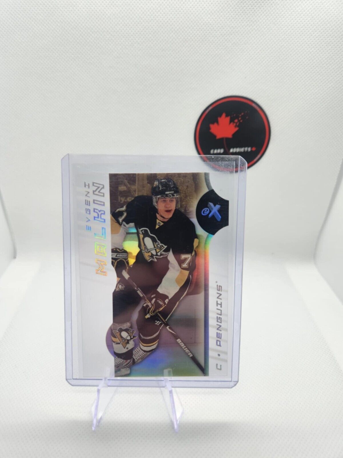 2009-10 Fleer Ultra eX Evgeni Malkin #EX33