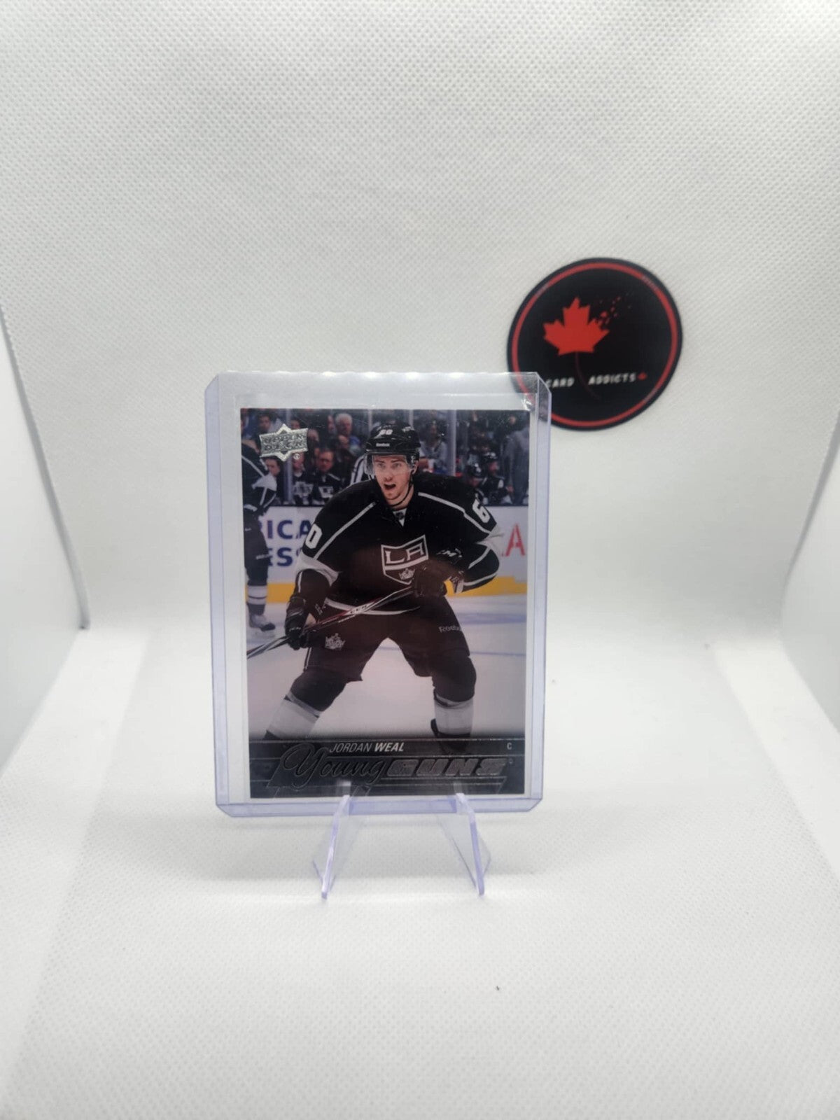 Jordan Weal - 2015-16 Upper Deck Series 1 Young Guns Rookie Card #202