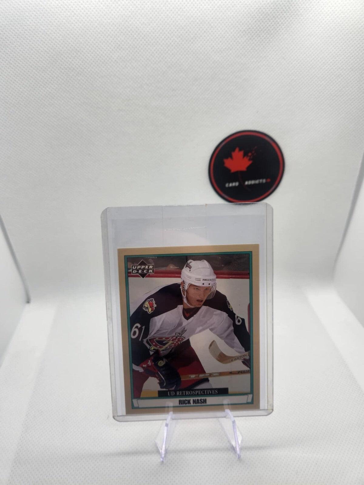 Rick Nash 2002-03 Upper Deck Artistic Impressions UD Retrospectives ROOKIE