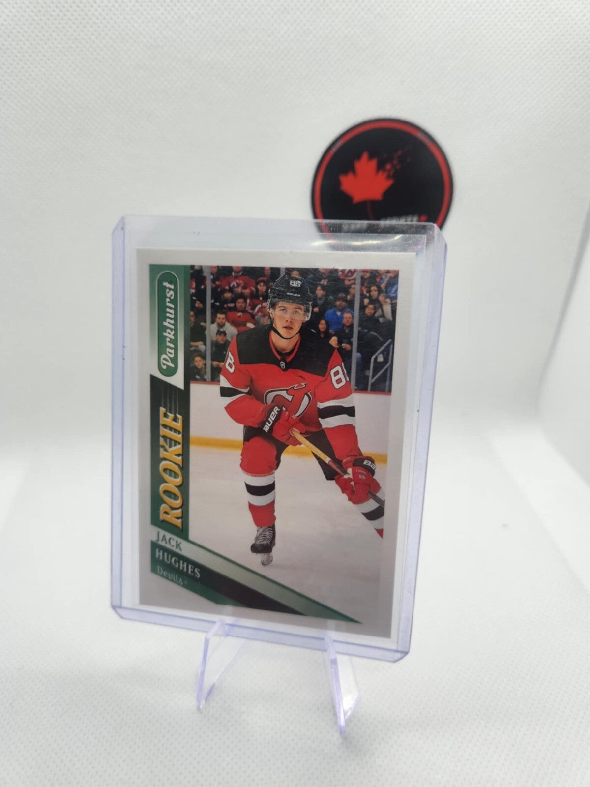 Jack Hughes - 2019-20 Parkhurst Rookie Card