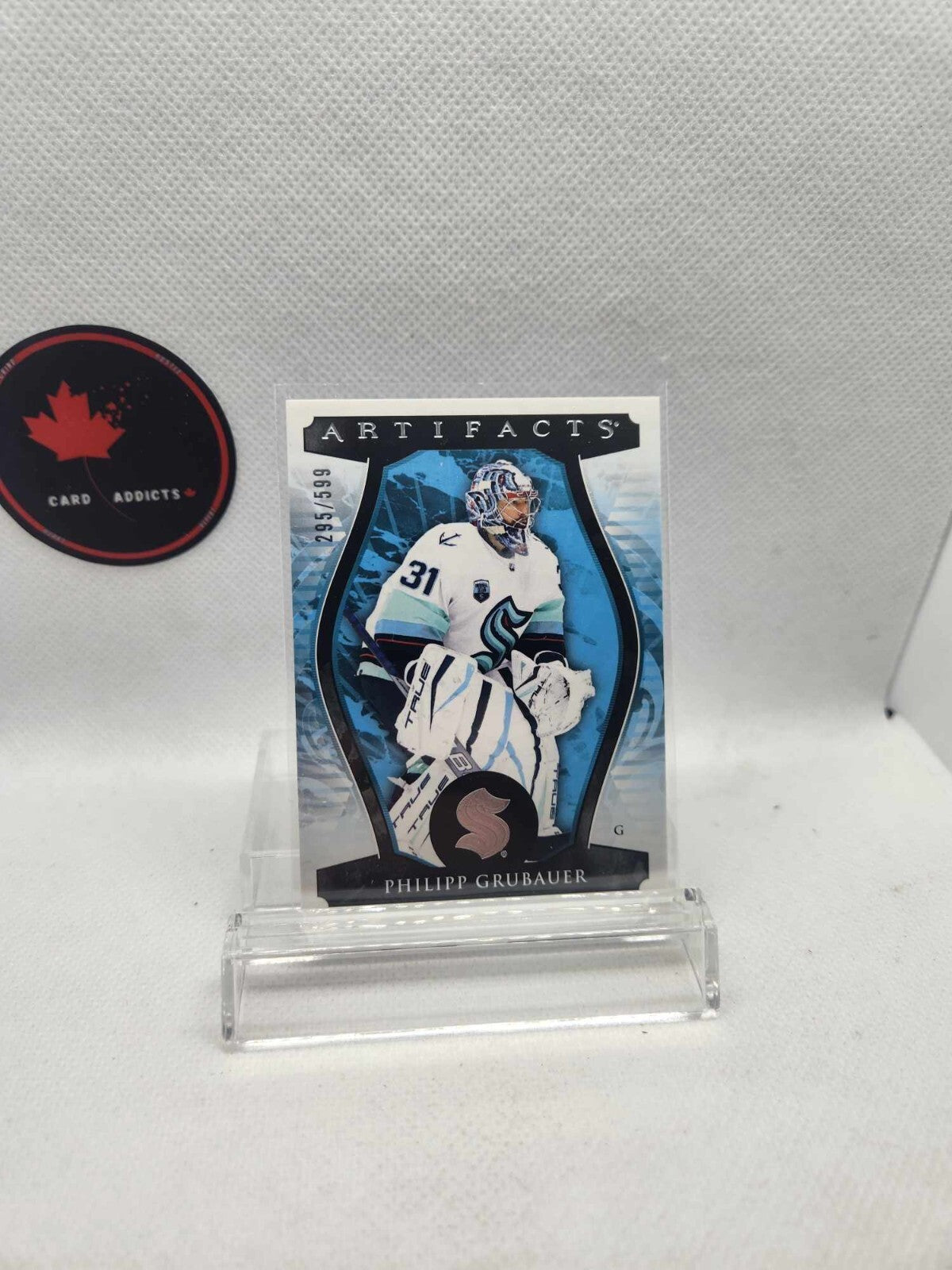 2023-24 Upper Deck Artifacts Silver Philipp Grubauer /599 Seattle Kraken #141