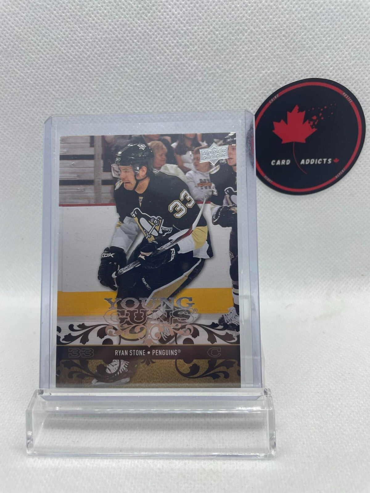 Ryan Stone Young Guns Rookie 2008-09 Upper Deck Card #240