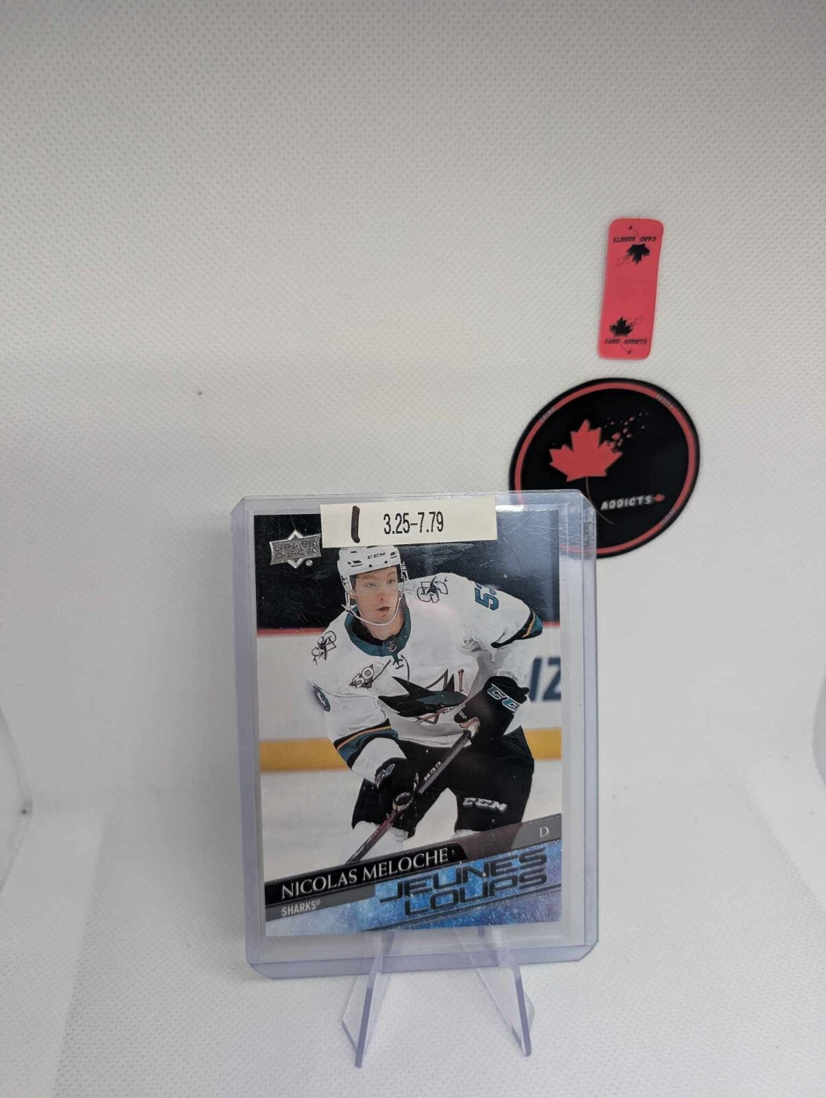 Nicolas Meloche 2020/21 UD Series 2 "JEUNES LOUPS" Young Guns French Rookie #463