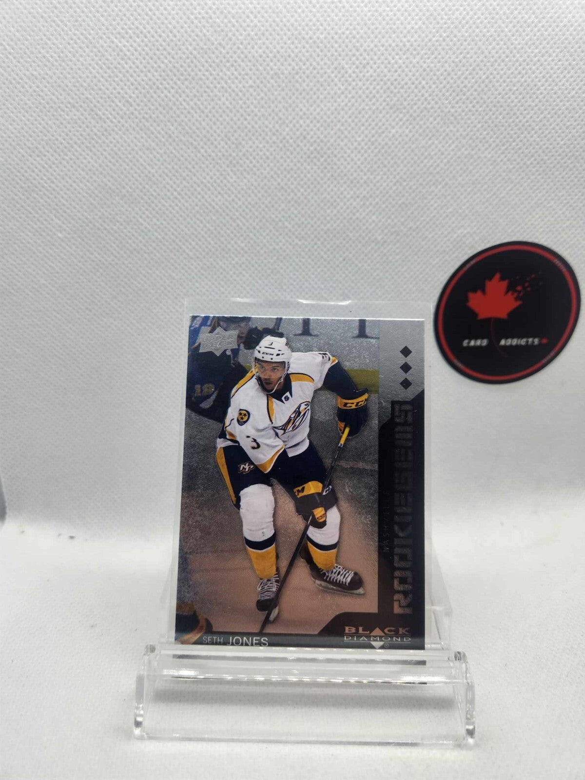 Seth Jones 2013-14 Upper Deck Black Diamond Rookie Gems Card #199 Predators