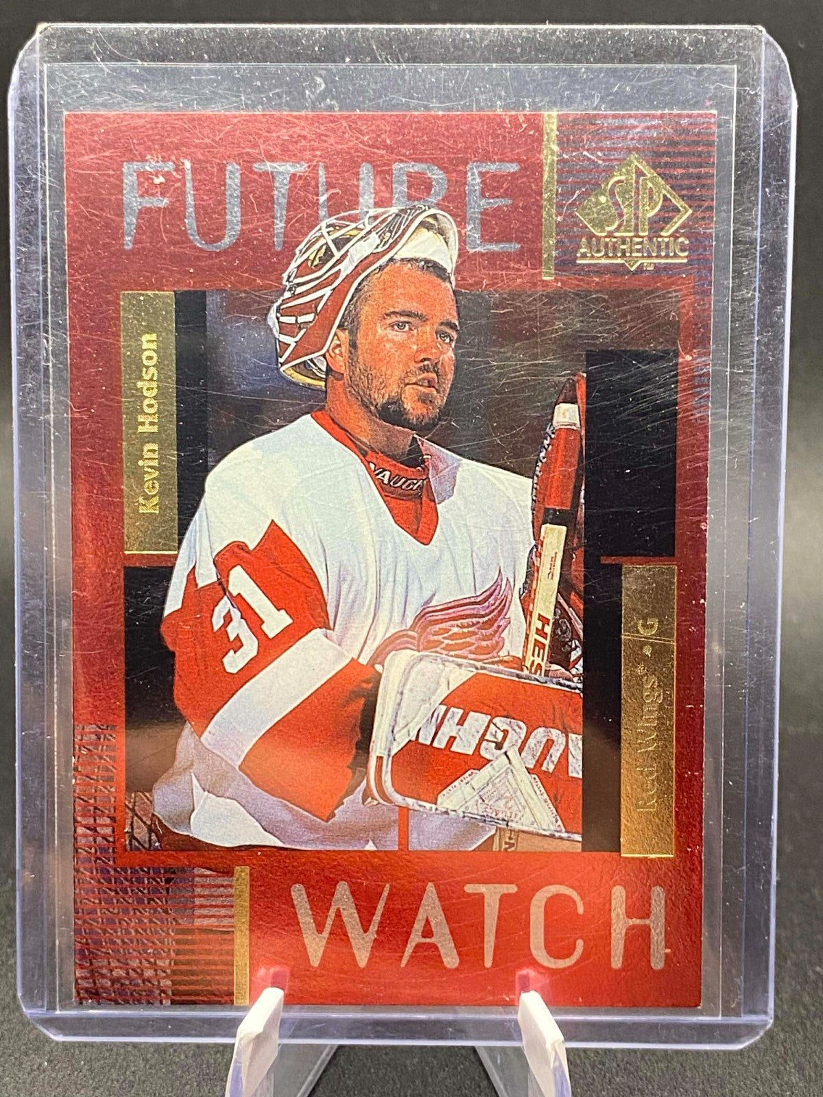1997-98 SP Authentic FUTURE WATCH Kevin Hodson Detroit Red Wings #179