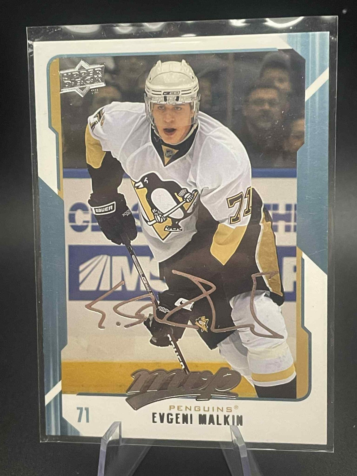 2015-16 UD Mvp Evgeni Malkin Base #103 Silver Script Parallel Penguins