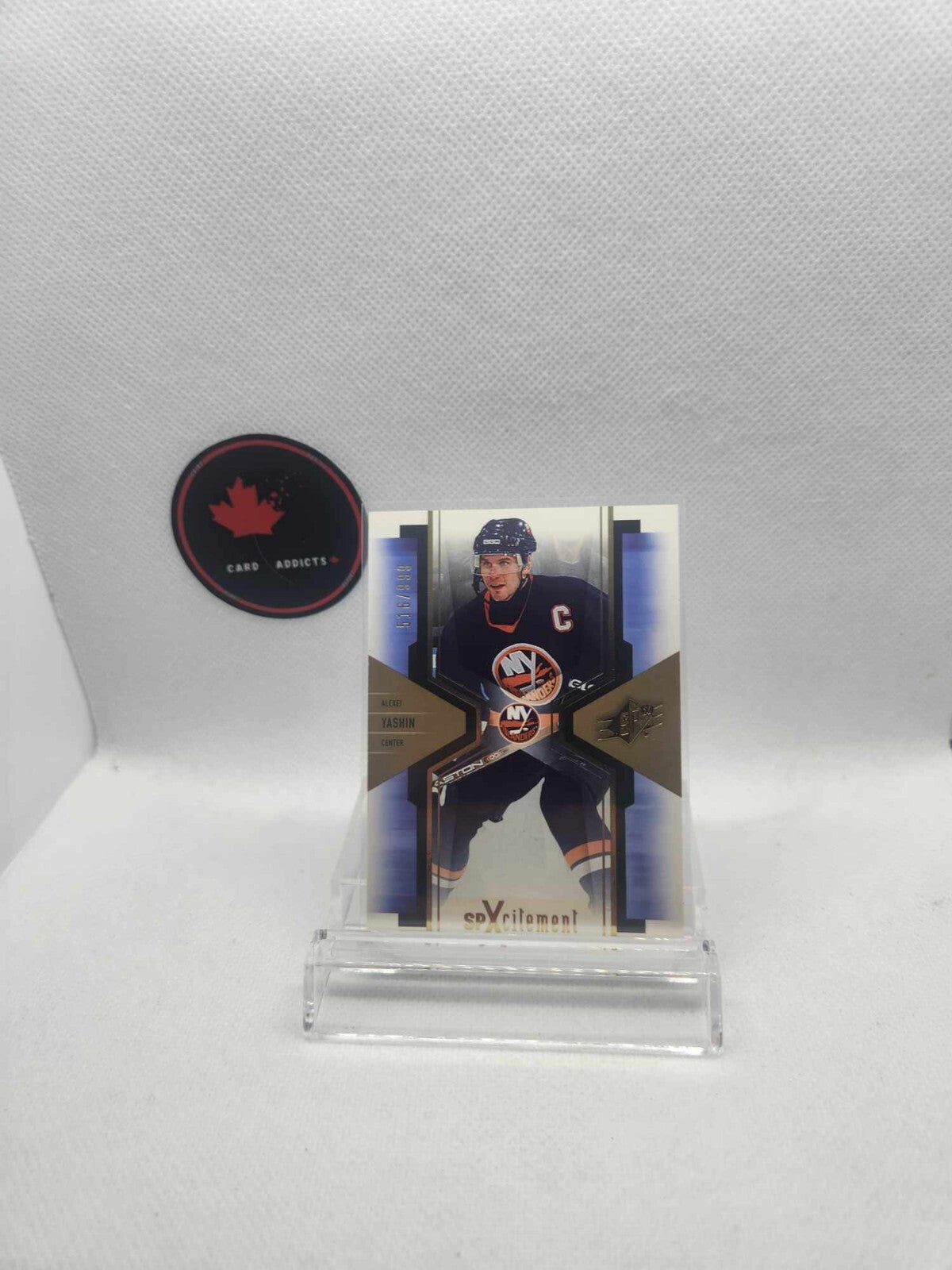 2006-07 SPx SPxcitement Alexei Yashin /999 #X65 New York Islanders