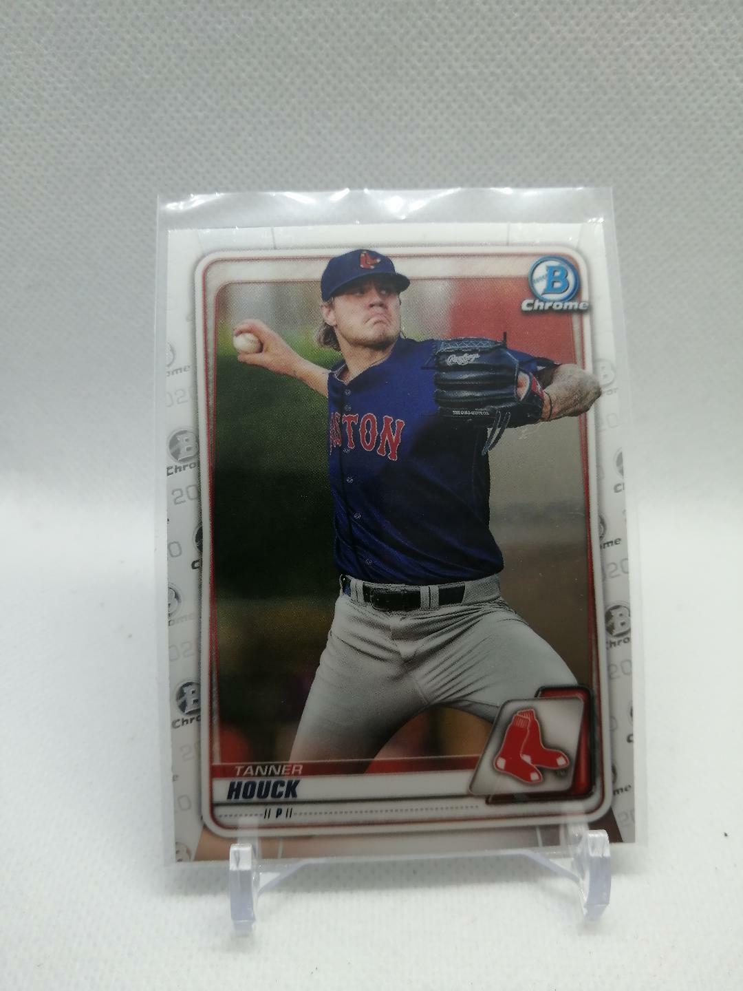 2020 Bowman Chrome Prospects Baseball #BCP64 Tanner Houck RC (Boston Red Sox)