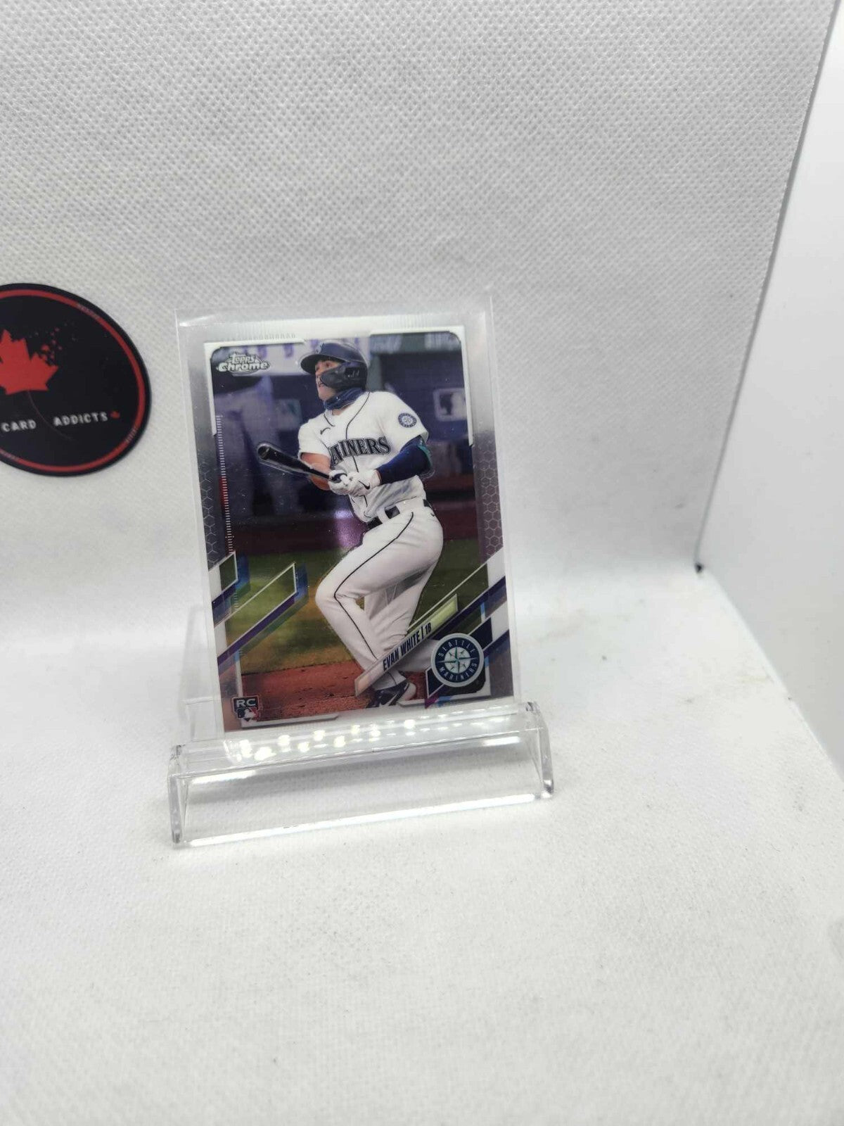 2021 Topps Chrome Evan White RC #61 E