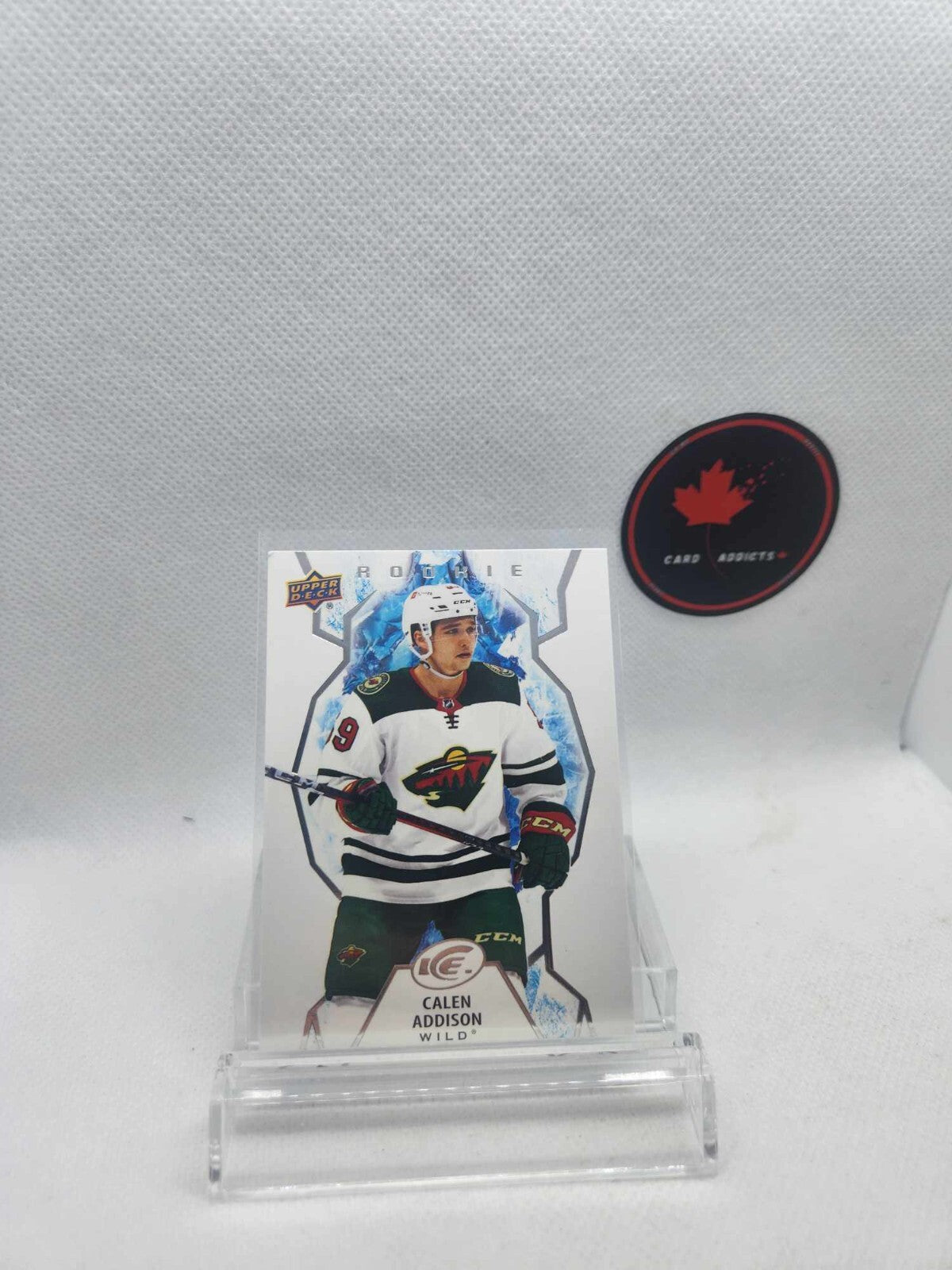 2021-22 Upper Deck Ice Calen Addison RC #137 Rookie