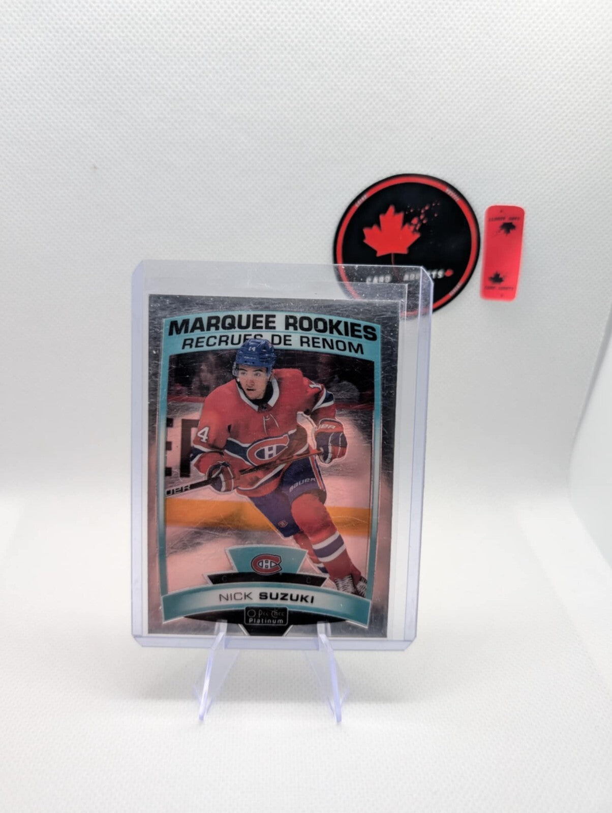 19-20 UD O-Pee-Chee Platinum Marquee Rookies 164 Nick Suzuki