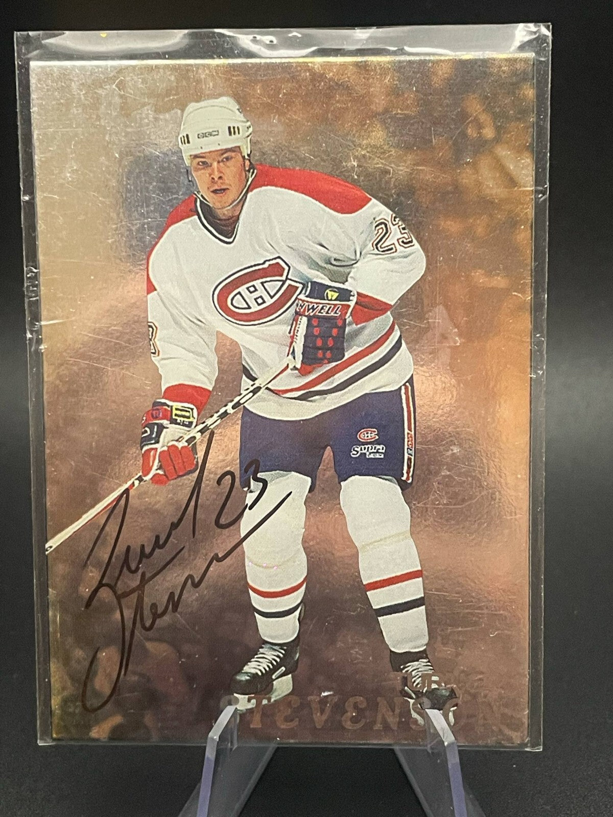 1998-99 Be A Player AUTO #71 Turner Stevenson