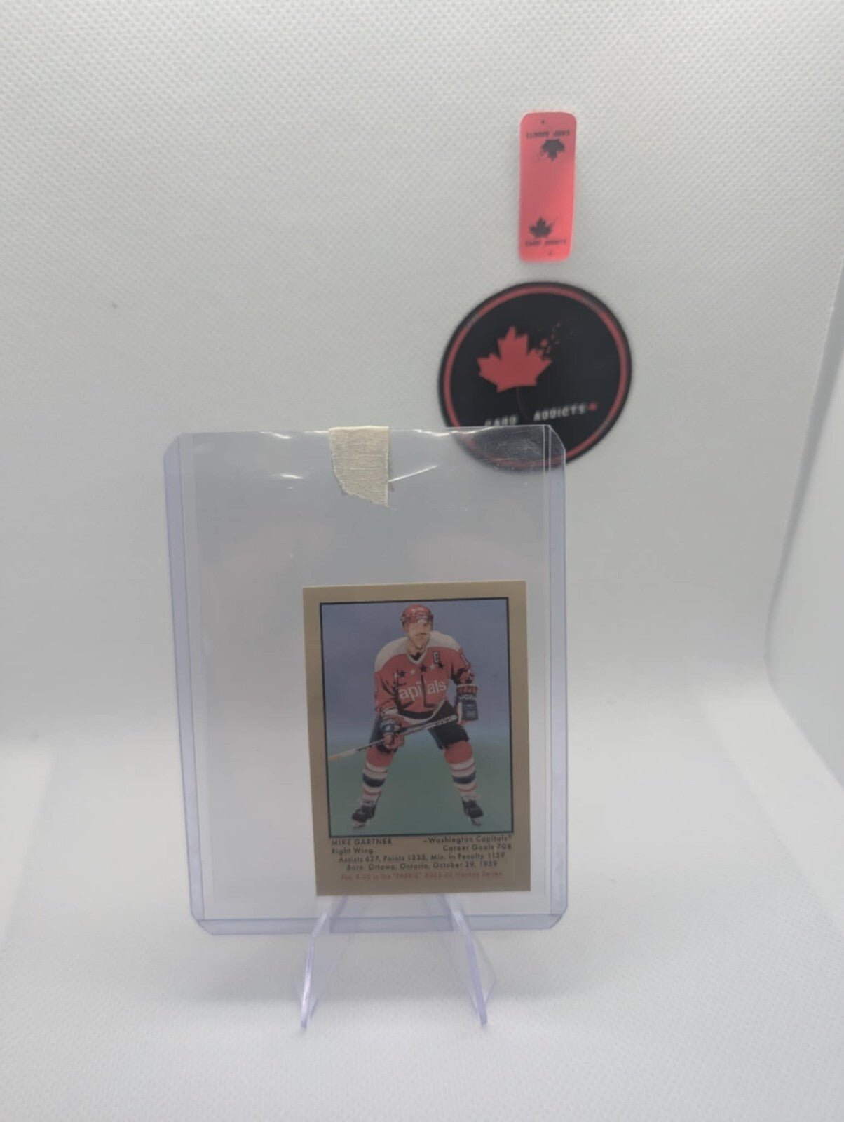 22/23 PARKHURST CHAMPIONS RETRO MINI WASHINGTON CAPITALS MIKE GARTNER #95