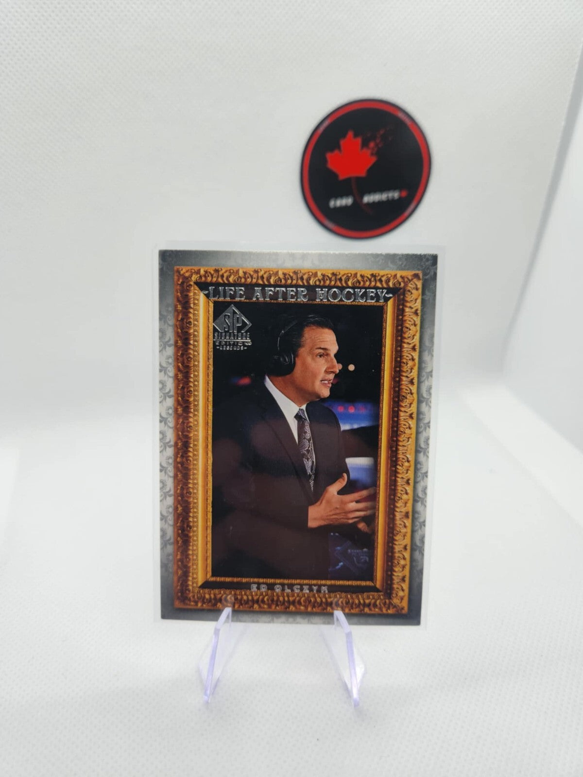 🌟 2021-22 Upper Deck SP Signature Legends Ed Olczyk Life After Hockey #LA-16