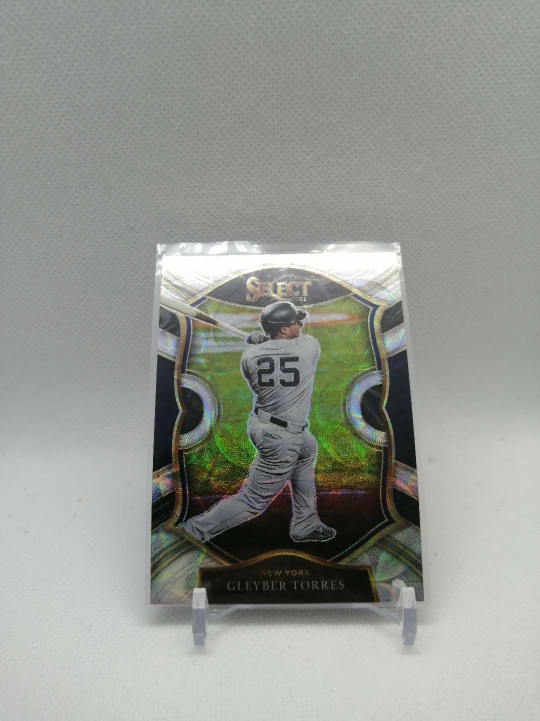 2021 Panini Select Baseball Gleyber Torres Scope Prizm #56 New York Yankees