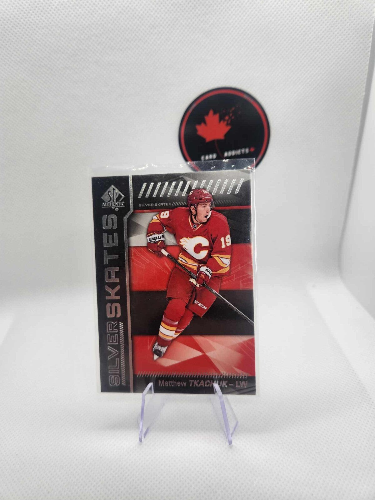 2016-17 Upper Deck SP AUTHENTIC MATTHEW TKACHUK #SS-MT SILVER SKATES ROOKIE