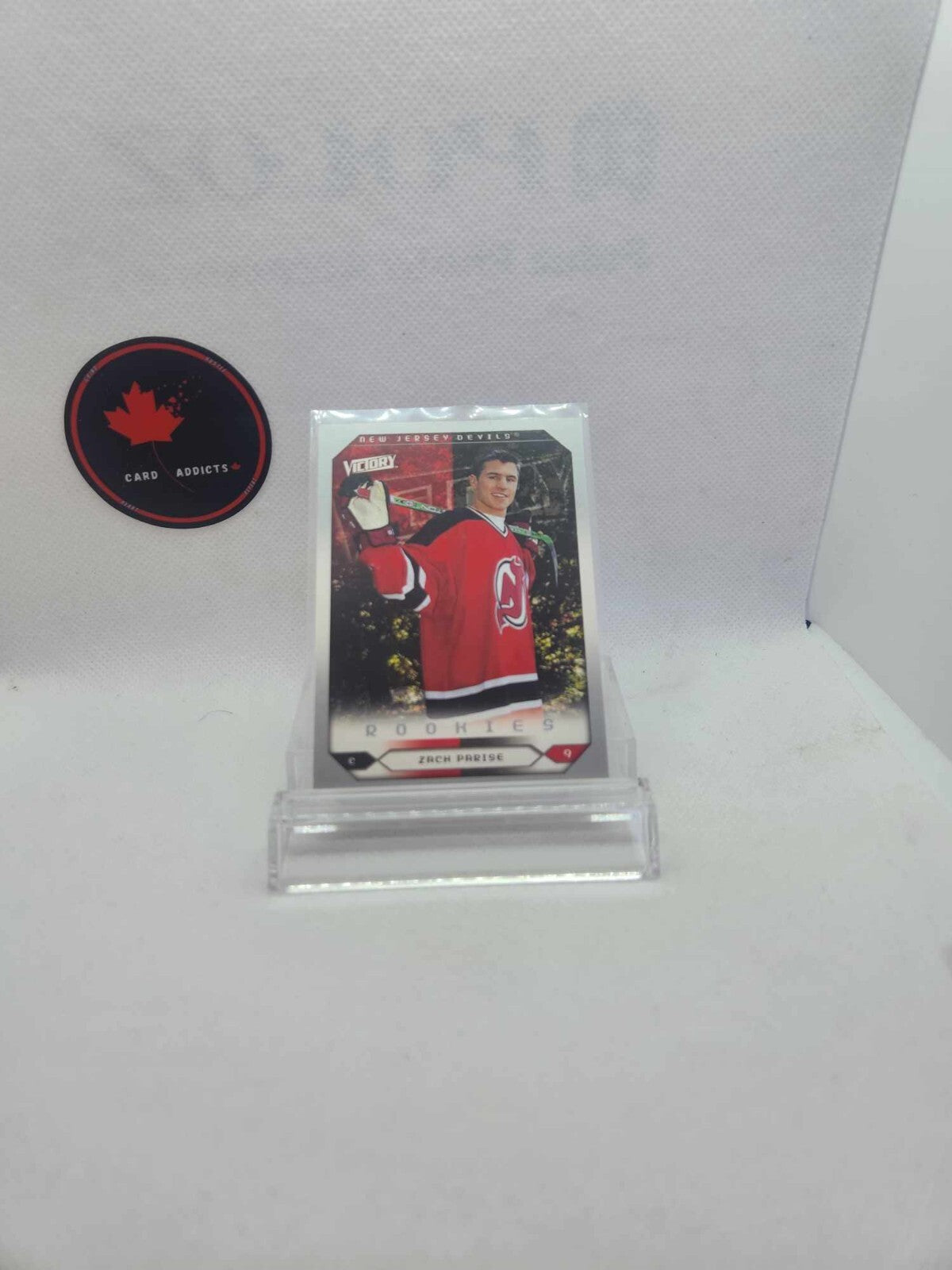 2005-06 Upper Deck Victory Rookie Zach Parise RC Card# 268
