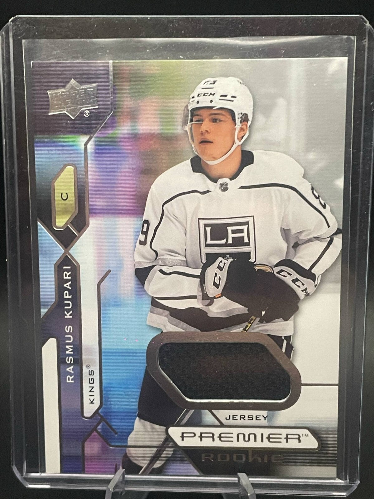 2021-22 Premier Rookie Jersey RASMUS KUPARI RC Relic #136