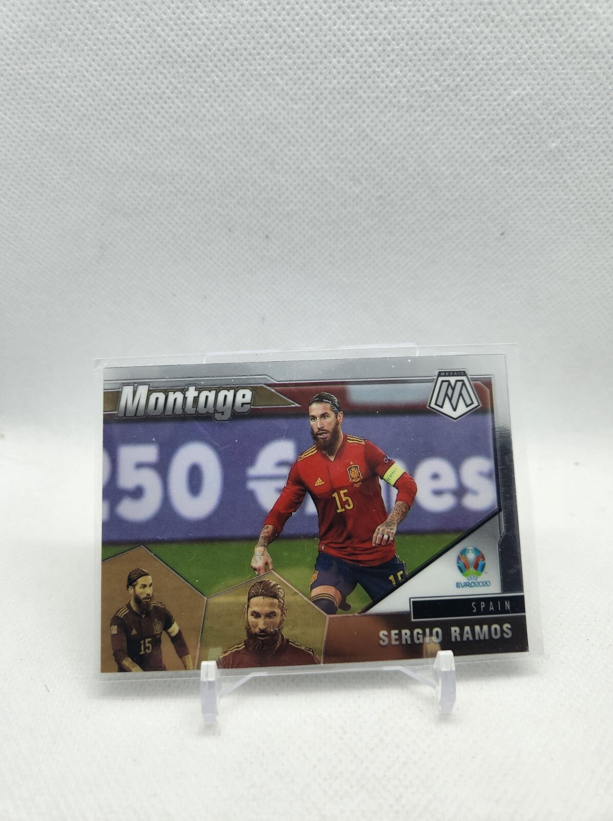2020-21 Panini Mosaic EURO SERGIO RAMOS Montage #30 SPAIN