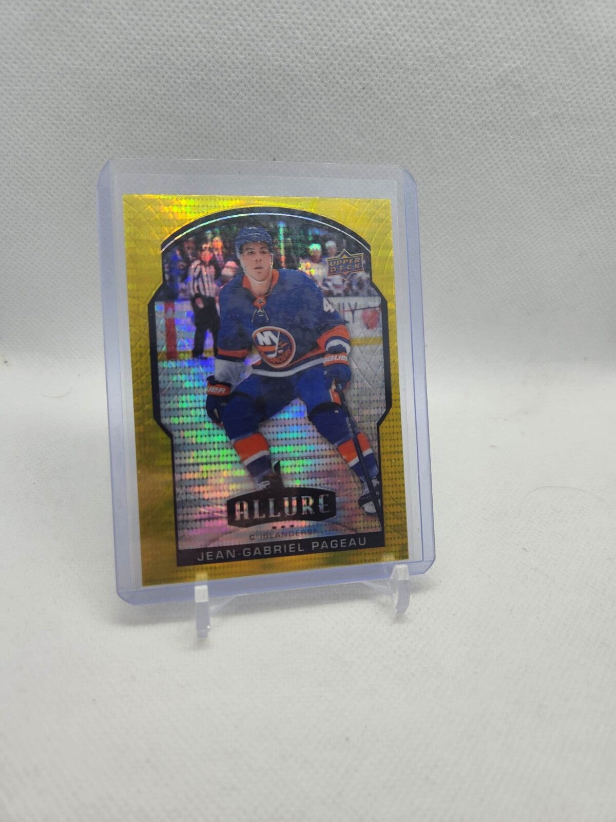20-21 UPPER DECK ALLURE YELLOW TAXI JEAN GABRIEL PAGEAU #30