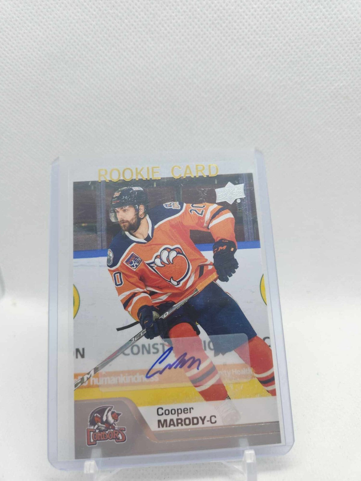 Cooper Marody Autograph 2021-22 Upper Deck AHL Bakersfield/Edmonton