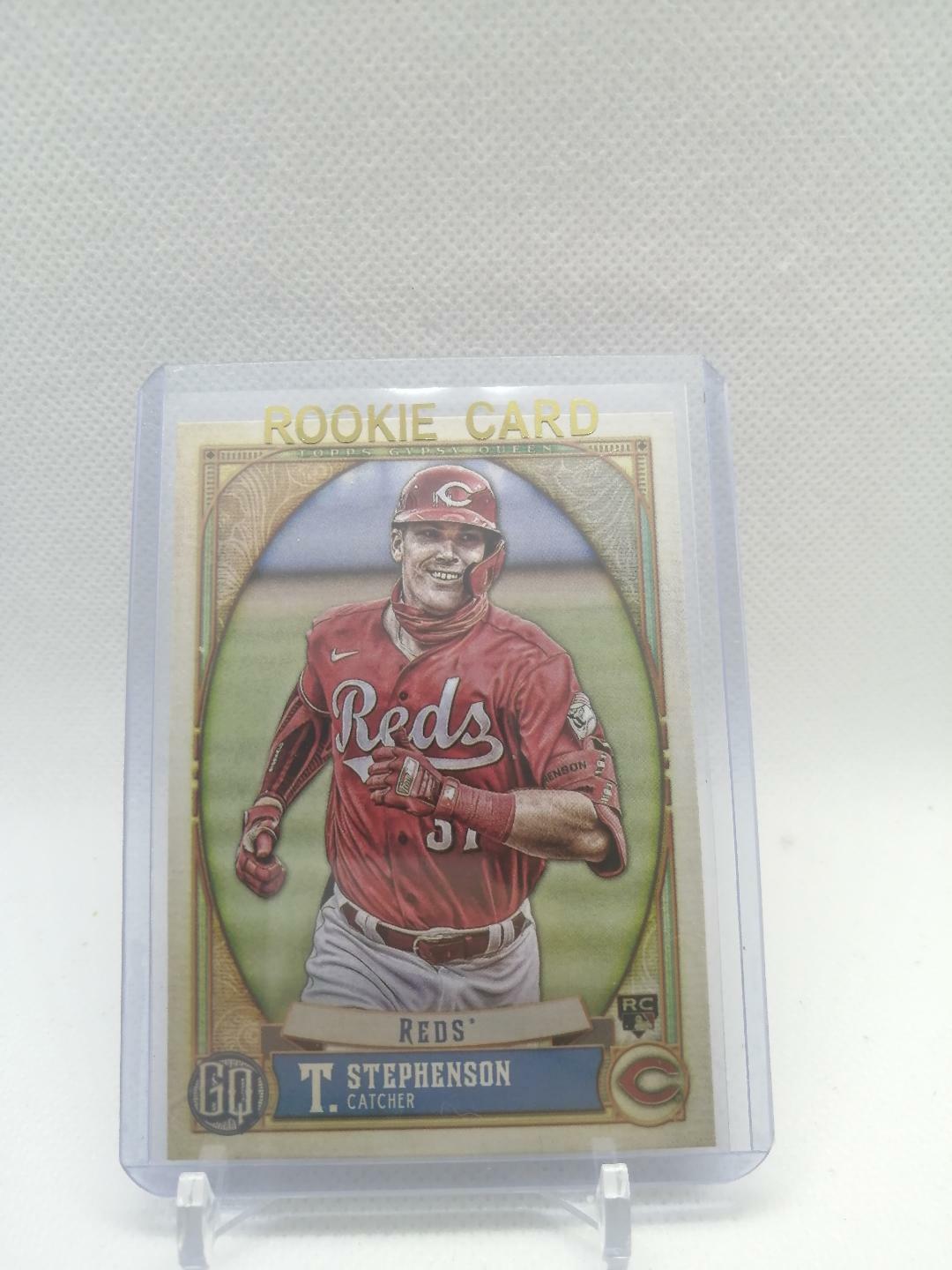Tyler Stephenson 2021 Topps Gypsy Queen Base Rookie Card #296 Reds